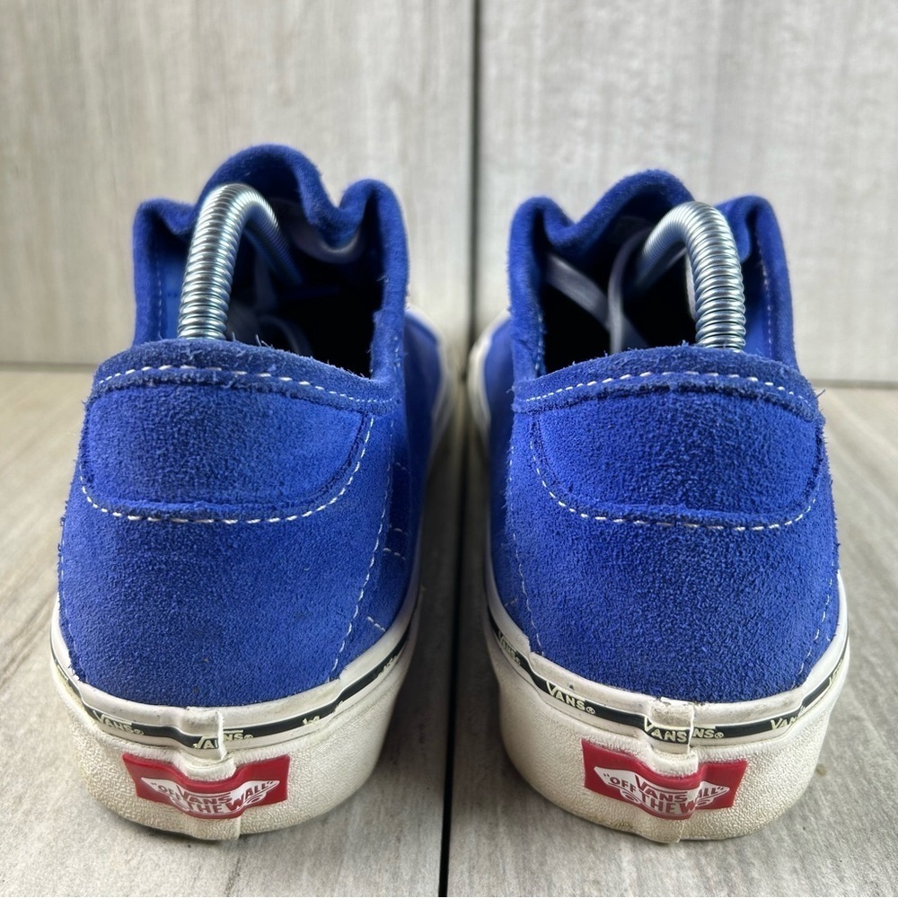 RARE Vans Diamo Ni Old Skool Royal Blue Lace Up Shoes Mens Size 8.5 Womens 10 - Picture 7 of 10